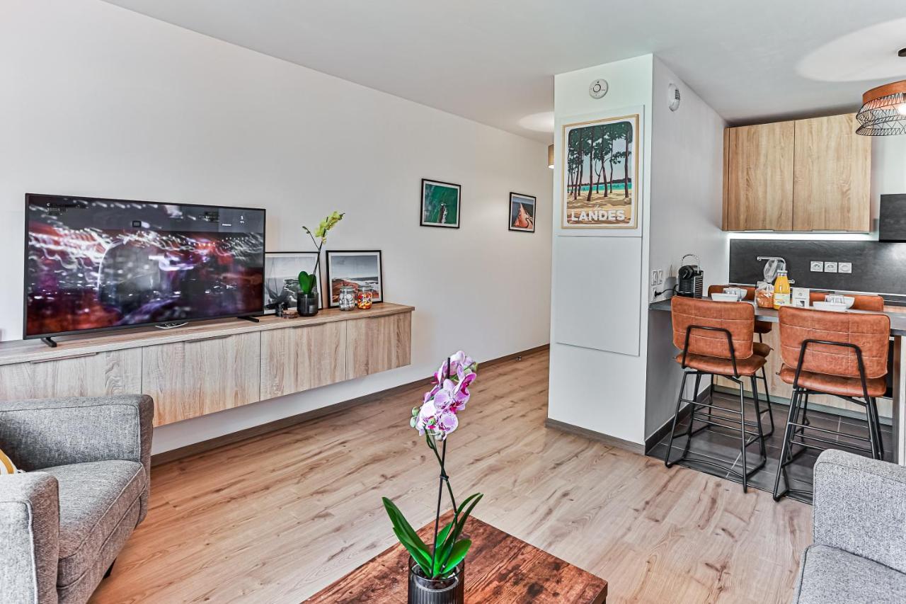 Atlantic Selection - Le Galupat - Au Calme Avec Jardin & Parking Appartement Capbreton Buitenkant foto